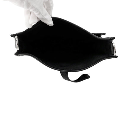 HERMES Evelyne 3 Black Taurillon Clemence Size 23