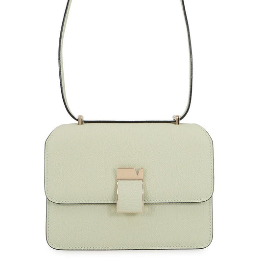 Valextra Valextra Noro Shoulder Bag Light GreenWBNL0065028LOC99VN Soft Calf Leather Size Small