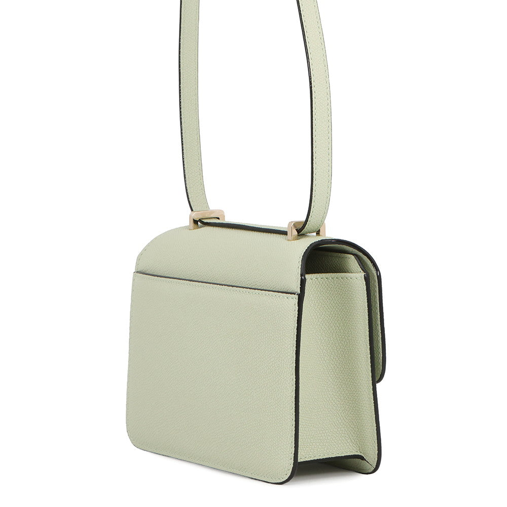 Valextra Valextra Noro Shoulder Bag Light GreenWBNL0065028LOC99VN Soft Calf Leather Size Small