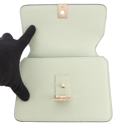 Valextra Valextra Noro Shoulder Bag Light GreenWBNL0065028LOC99VN Soft Calf Leather Size Small