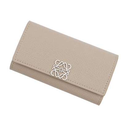 LOEWE Anagram 6-key case ClayC821K92X01 Calf Leather