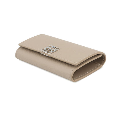 LOEWE Anagram 6-key case ClayC821K92X01 Calf Leather