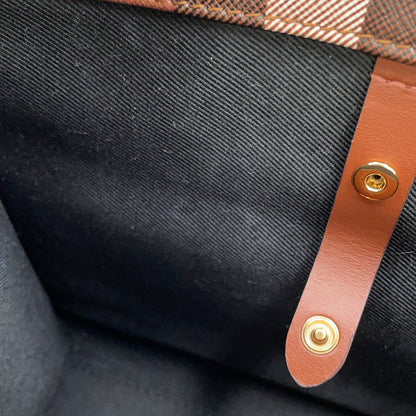 BURBERRY Freya Tote Dark birch Brown8069661 PVC Leather Size Mini
