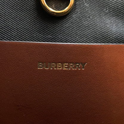 BURBERRY Freya Tote Dark birch Brown8069661 PVC Leather Size Mini