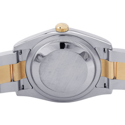 ROLEX Datejust W36mm Stainless Steel K18YG blue concentric Dial116203