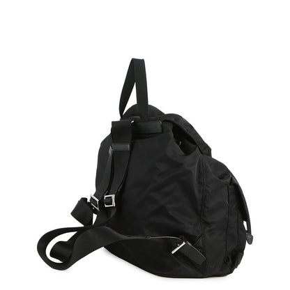 PRADA Backpack Black1BZ811 Nylon Leather Size Medium