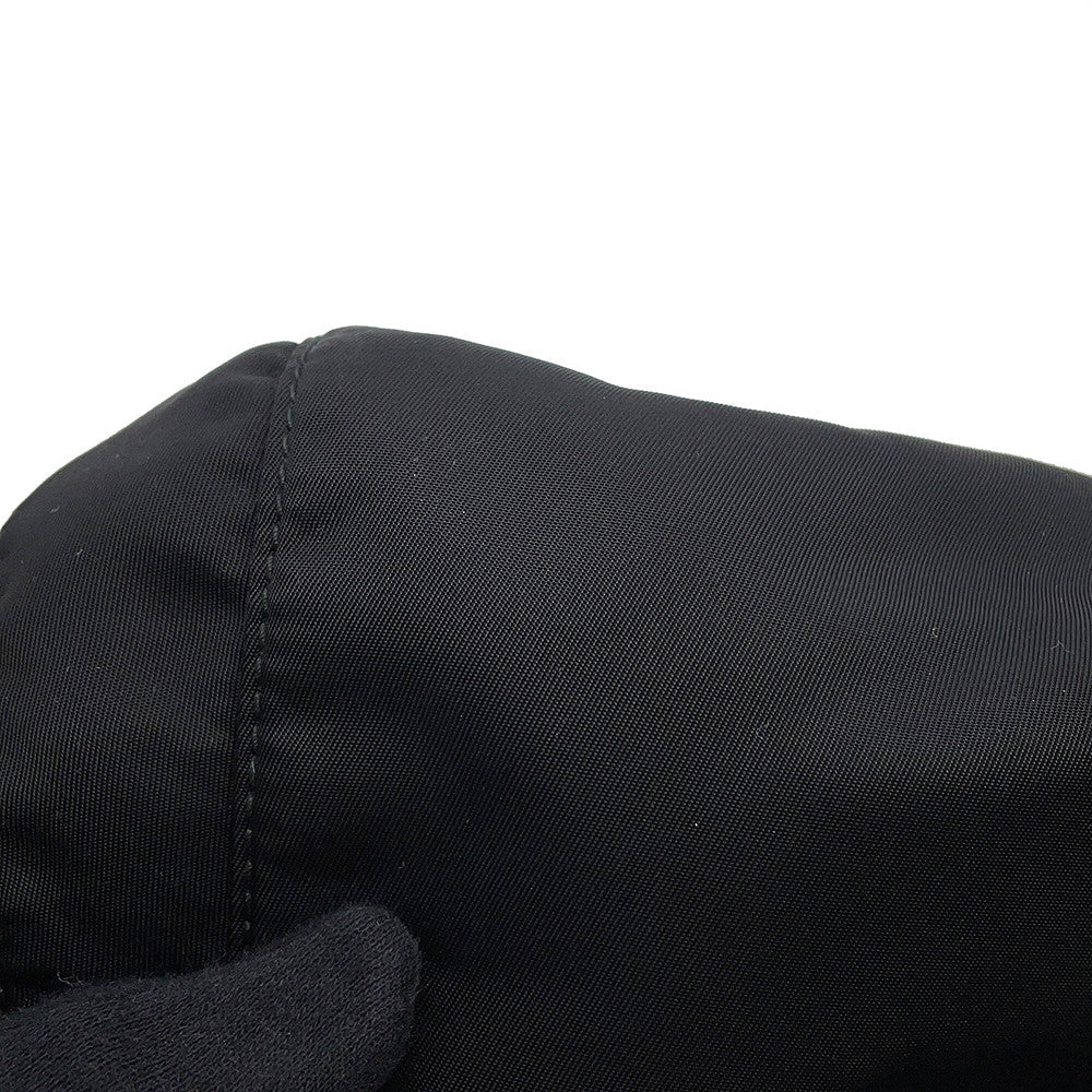 PRADA Backpack Black1BZ811 Nylon Leather Size Medium