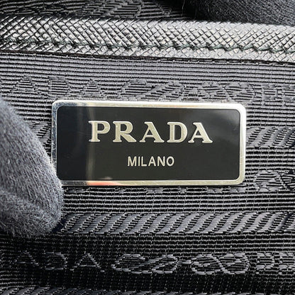 PRADA Backpack Black1BZ811 Nylon Leather Size Medium
