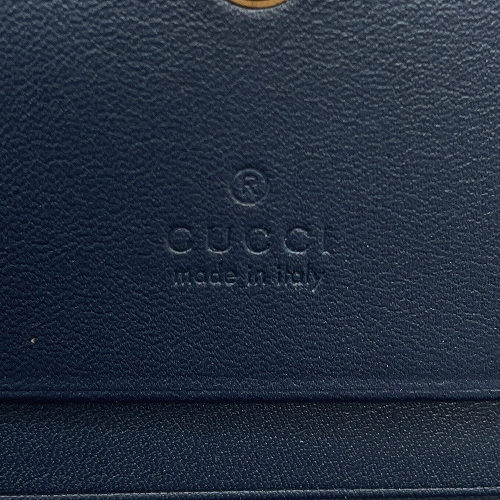 GUCCI Flora Zumi Compact Wallet White/Multicolor536353 Canvas/Leather