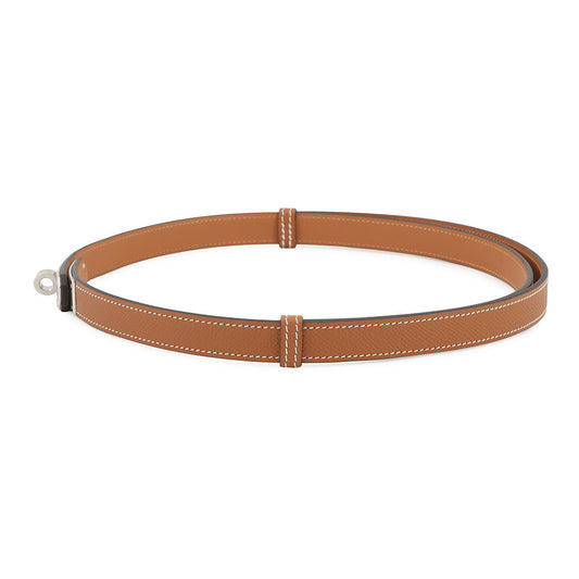 HERMES Kelly belt Gold Epsom