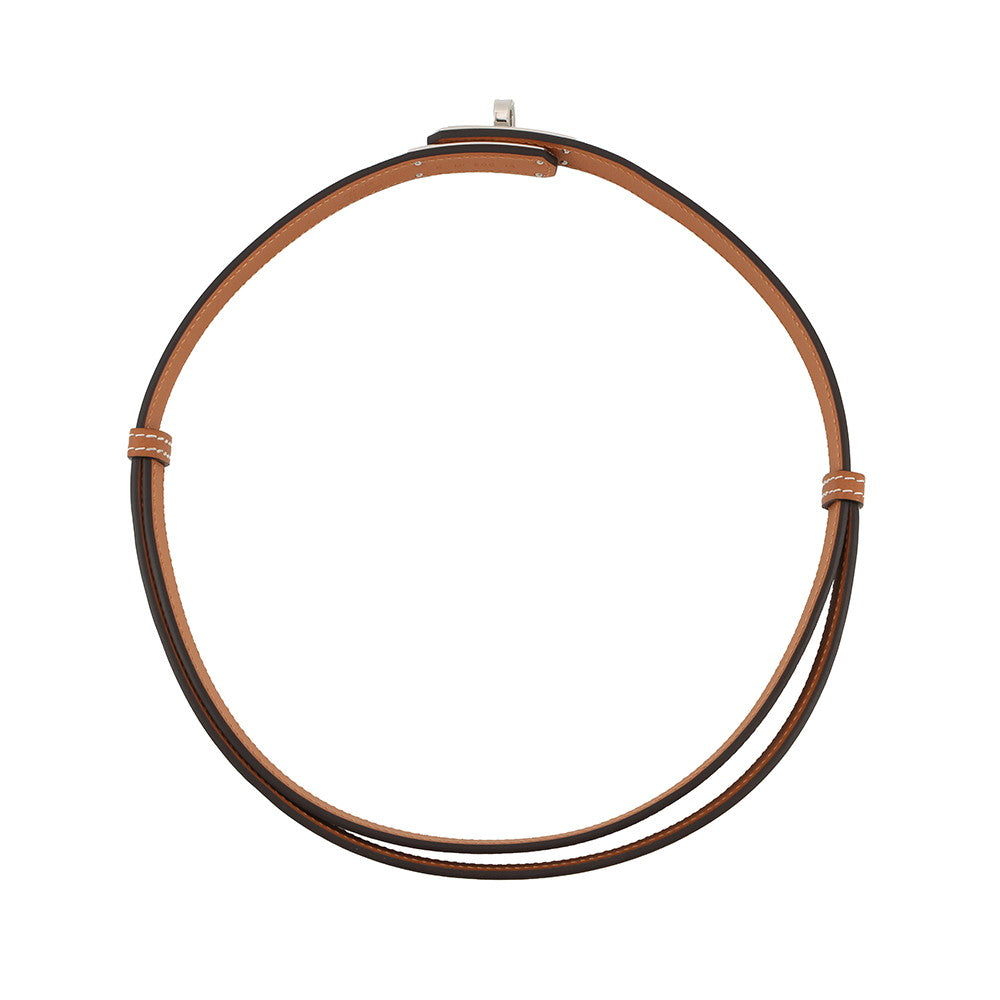 HERMES Kelly belt Gold Epsom
