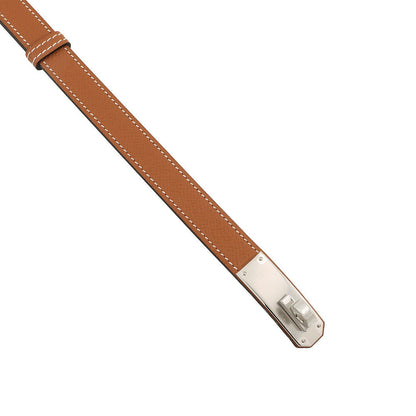 HERMES Kelly belt Gold Epsom
