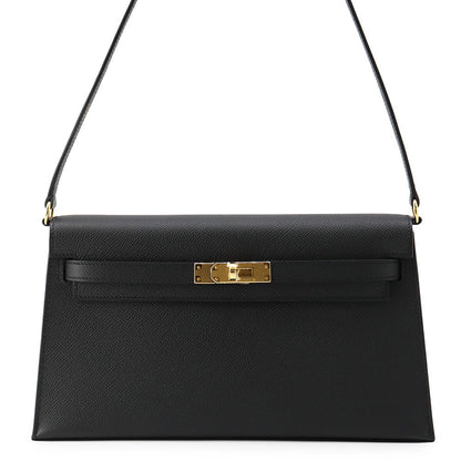 HERMES Kelly Elan Black Epsom