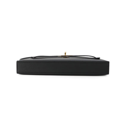 HERMES Kelly Elan Black Epsom
