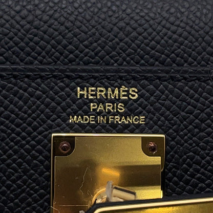 HERMES Kelly Elan Black Epsom
