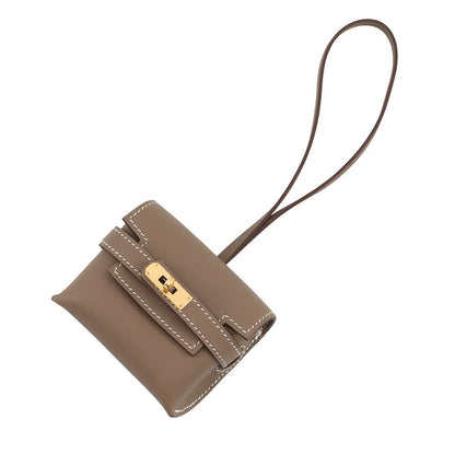 HERMES Kelly Festival Etoupe Swift Leather