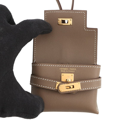 HERMES Kelly Festival Etoupe Swift Leather