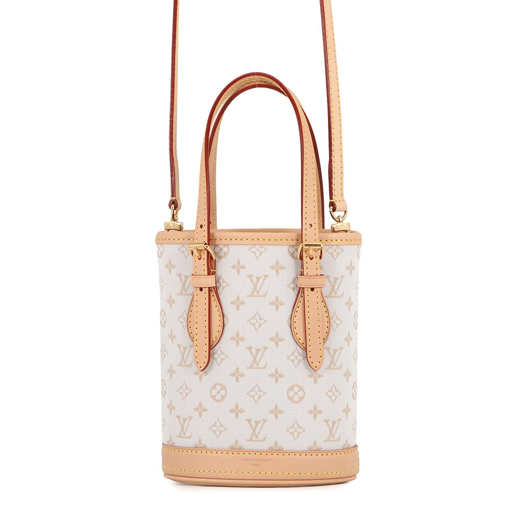 LOUIS VUITTON Nano bucket MasticM12317 Monogram Mini