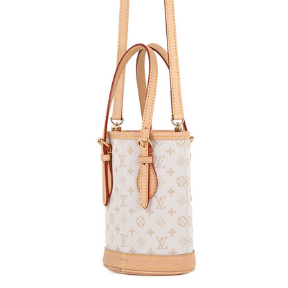 LOUIS VUITTON Nano bucket MasticM12317 Monogram Mini
