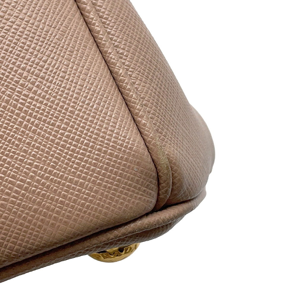 PRADA Saffiano Leather Galleria Beige1BA863 Leather