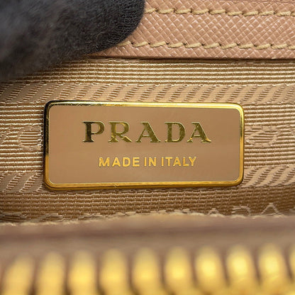 PRADA Saffiano Leather Galleria Beige1BA863 Leather