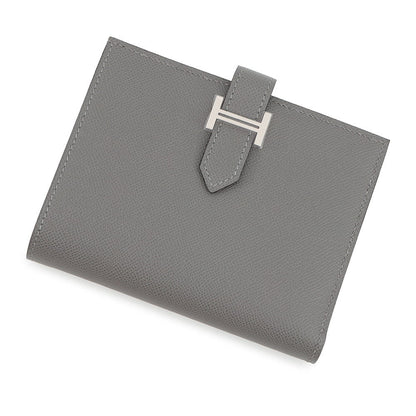 HERMES BEAN Compact Gris Meyer Veau Madame