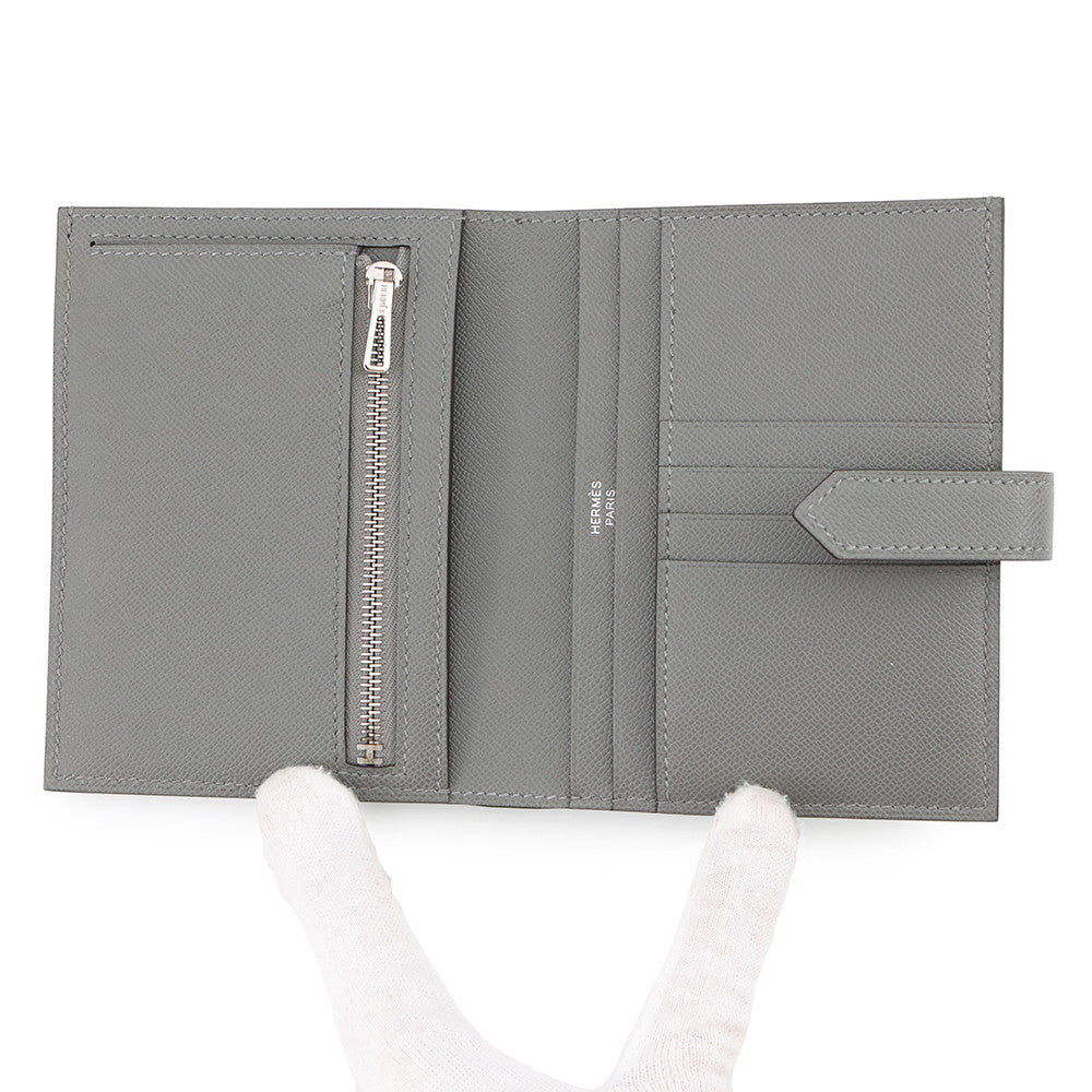 HERMES BEAN Compact Gris Meyer Veau Madame