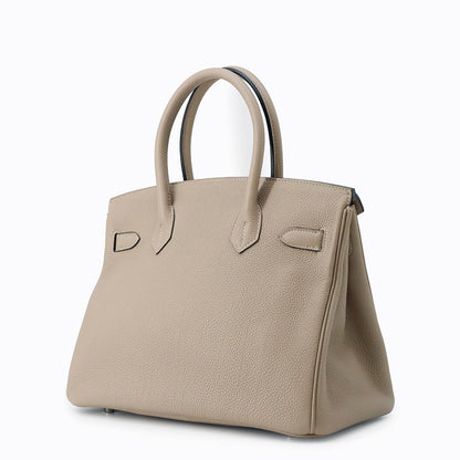 HERMES Birkin True Teal Gray Togo Leather Size 30