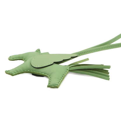 HERMES Rodeo Pegasus Vert cricket Lambskin Size PM