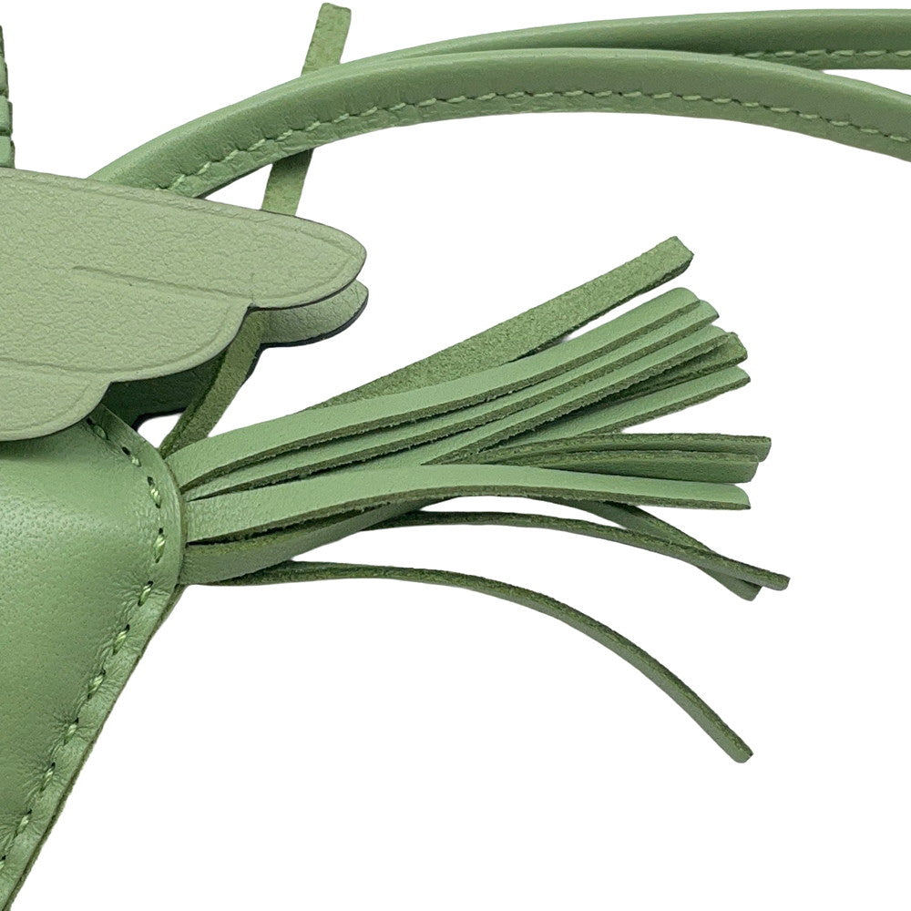 HERMES Rodeo Pegasus Vert cricket Lambskin Size PM
