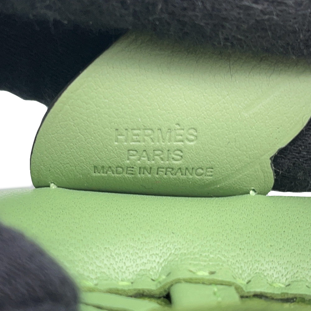HERMES Rodeo Pegasus Vert cricket Lambskin Size PM