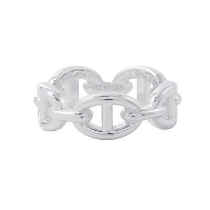 HERMES Chaine d'Ancre Anchene Ring Size PM/54/#14 SV925