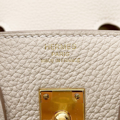 HERMES Birkin Craie Togo Leather Size 25