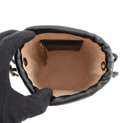 GUCCI GG Marmont Baguette Bag Black575163 DTDRT 1000 Leather Size Mini