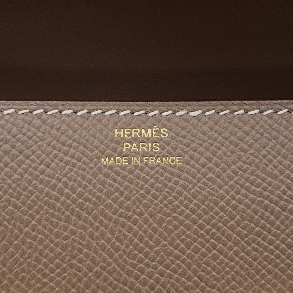 HERMES Constance Elan Etoupe Epsom