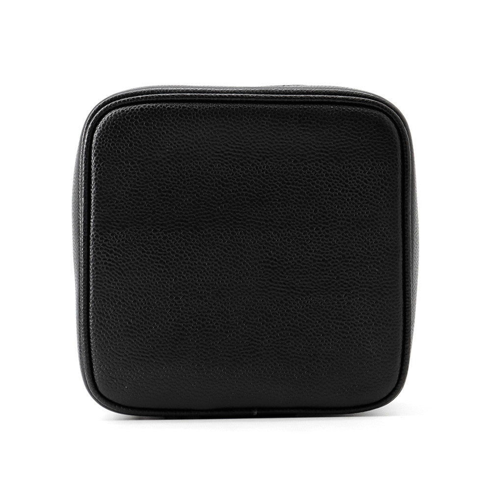 CHANEL Square Vanity Bag BlackA07058 Caviar Leather