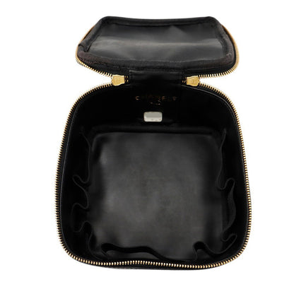 CHANEL Square Vanity Bag BlackA07058 Caviar Leather