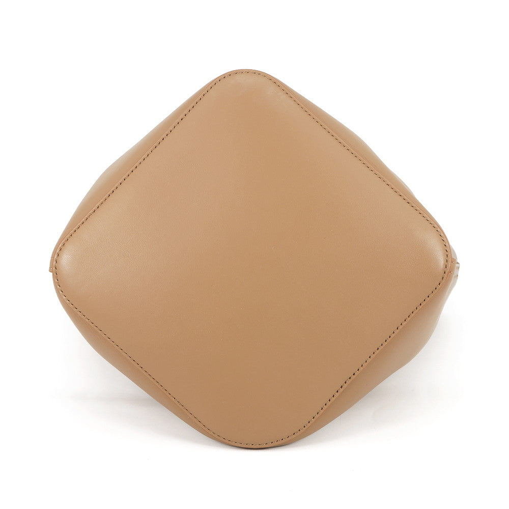LOEWE Pebble bucket bag OakAANBBBWX01 Smooth Calf Leather Size Medium