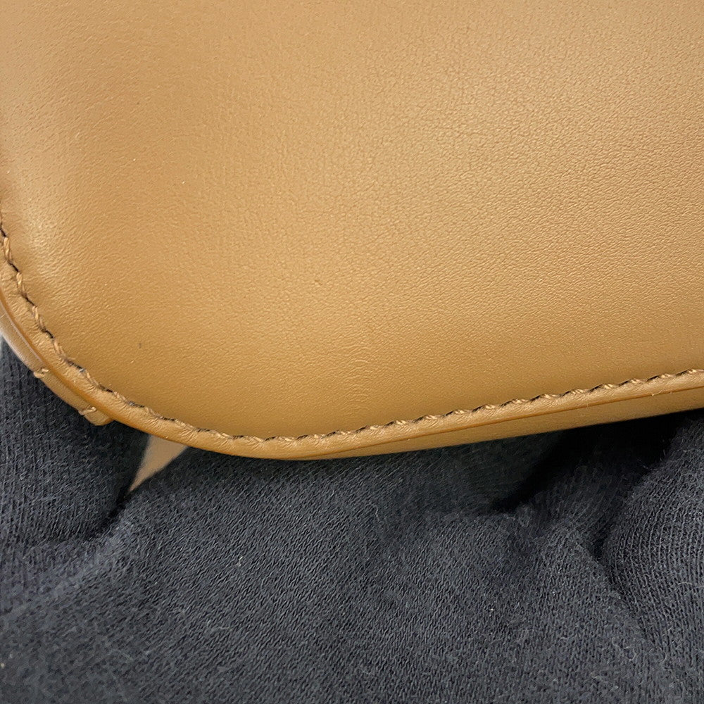 LOEWE Pebble bucket bag OakAANBBBWX01 Smooth Calf Leather Size Medium