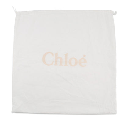 Chloe Woody tote Brassie BeigeCHC23AS383L1726Y Canvas Calf Leather Size Medium