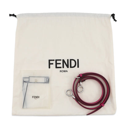 FENDI Selleria Peekaboo Pink8BN244 Leather Size Mini