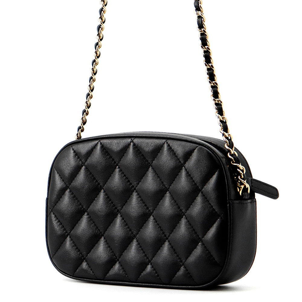 CHANEL Timeless Classic Chain Shoulder Bag BlackAP3998 Lambskin