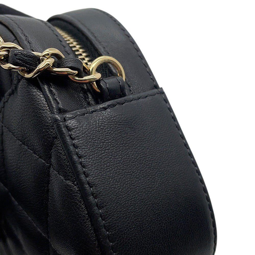 CHANEL Timeless Classic Chain Shoulder Bag BlackAP3998 Lambskin