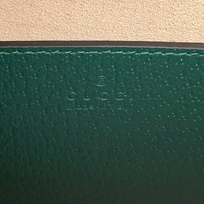GUCCI Diana Bamboo 2-way Handbag Green702721 Leather Size Small