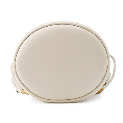 GUCCI GG Marmont Baguette Bag White575163 Leather Size Small