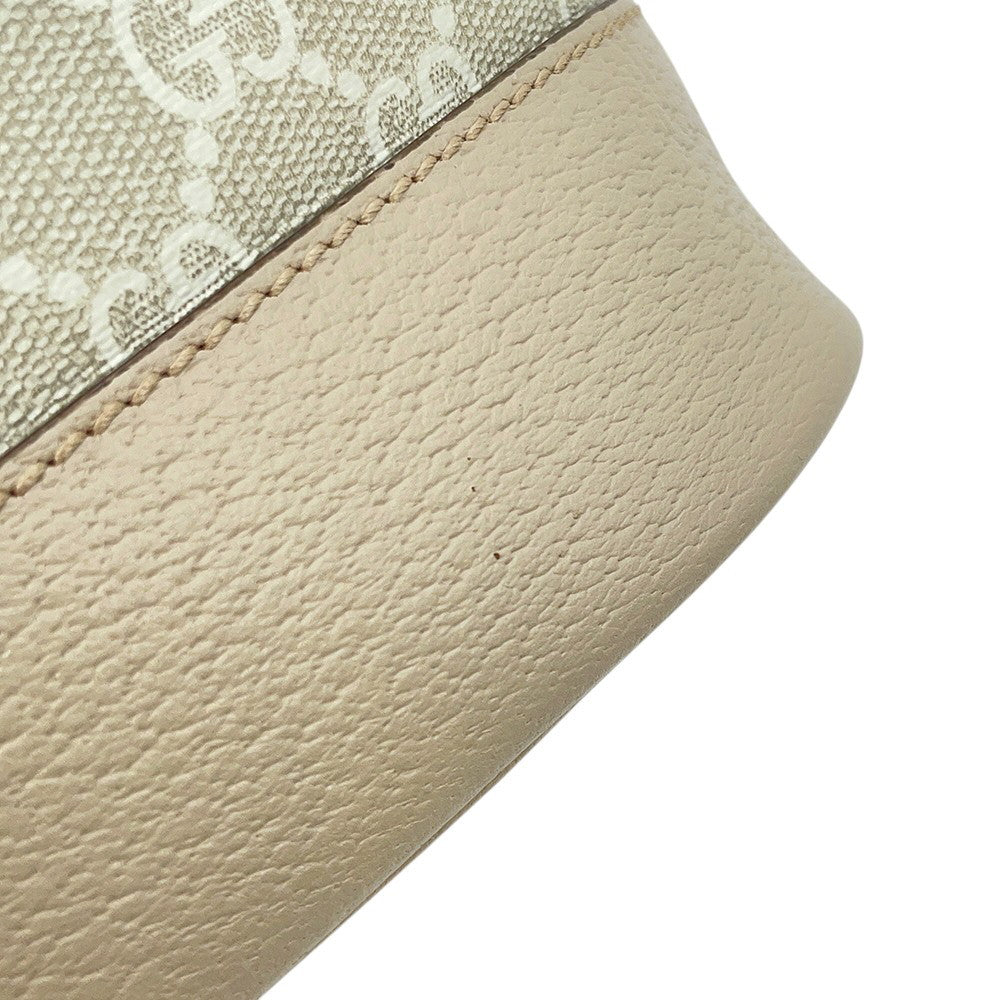 GUCCI Ophidia Tote Bag Beige778958 GG Supreme Leather Size Medium