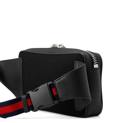GUCCI GG Supreme Crossbody Bag Black474293 GG Supreme Leather