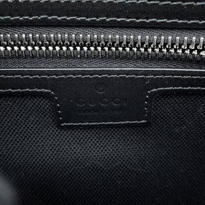 GUCCI GG Supreme Crossbody Bag Black474293 GG Supreme Leather