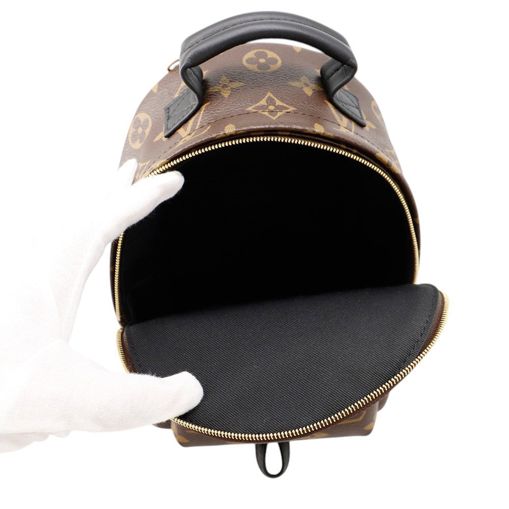 LOUIS VUITTON Palm Springs Backpack NoirM44873 Monogram Size MINI