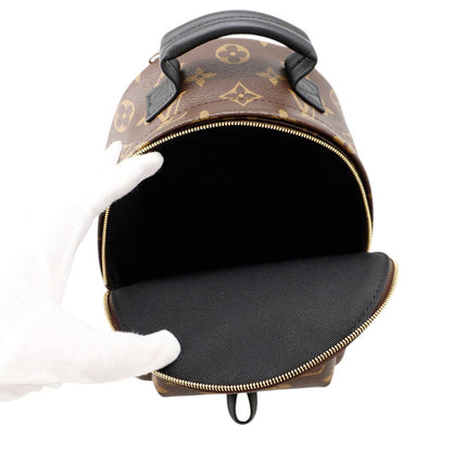 LOUIS VUITTON Palm Springs Backpack NoirM44873 Monogram Size MINI